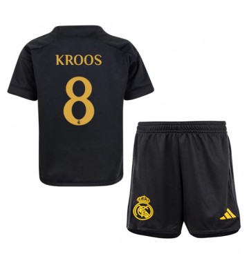 Real Madrid Toni Kroos #8 Tredje Kläder Barn 2023-24 Kortärmad (+ Korta byxor)